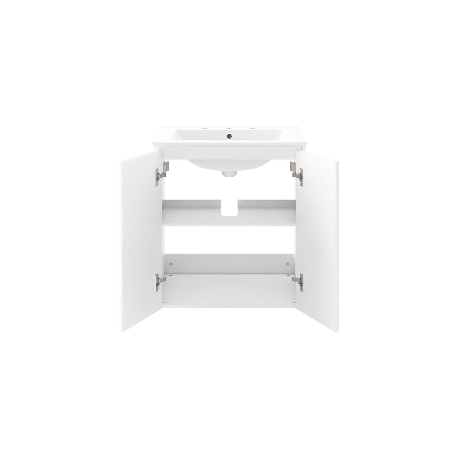 Bryn Wall-Mount Bathroom Vanity Basin Included by Modway
