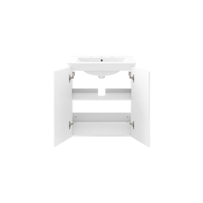 Bryn Wall-Mount Bathroom Vanity Basin Included by Modway