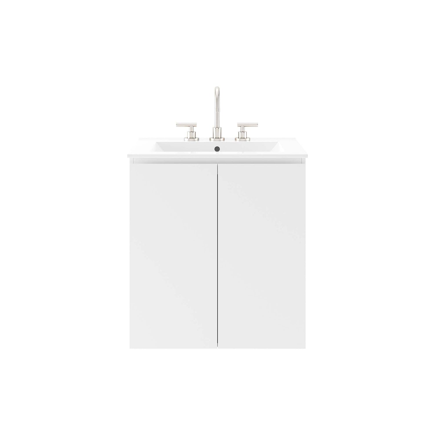Bryn Wall-Mount Bathroom Vanity Basin Included by Modway