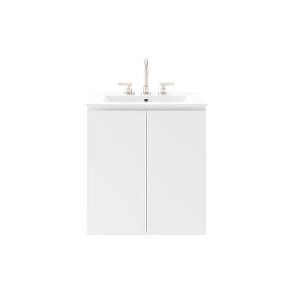 Bryn Wall-Mount Bathroom Vanity Basin Included by Modway