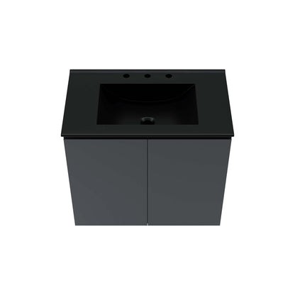 Bryn Wall-Mount Bathroom Vanity Basin Included by Modway