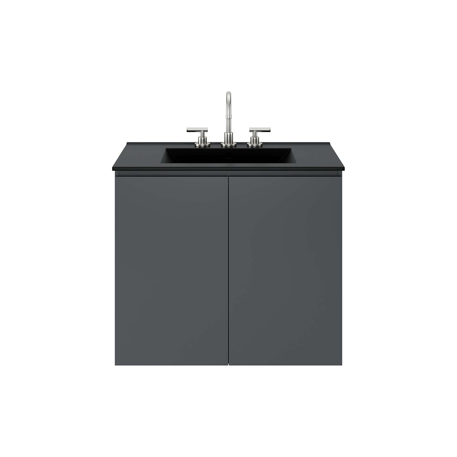 Bryn Wall-Mount Bathroom Vanity Basin Included by Modway