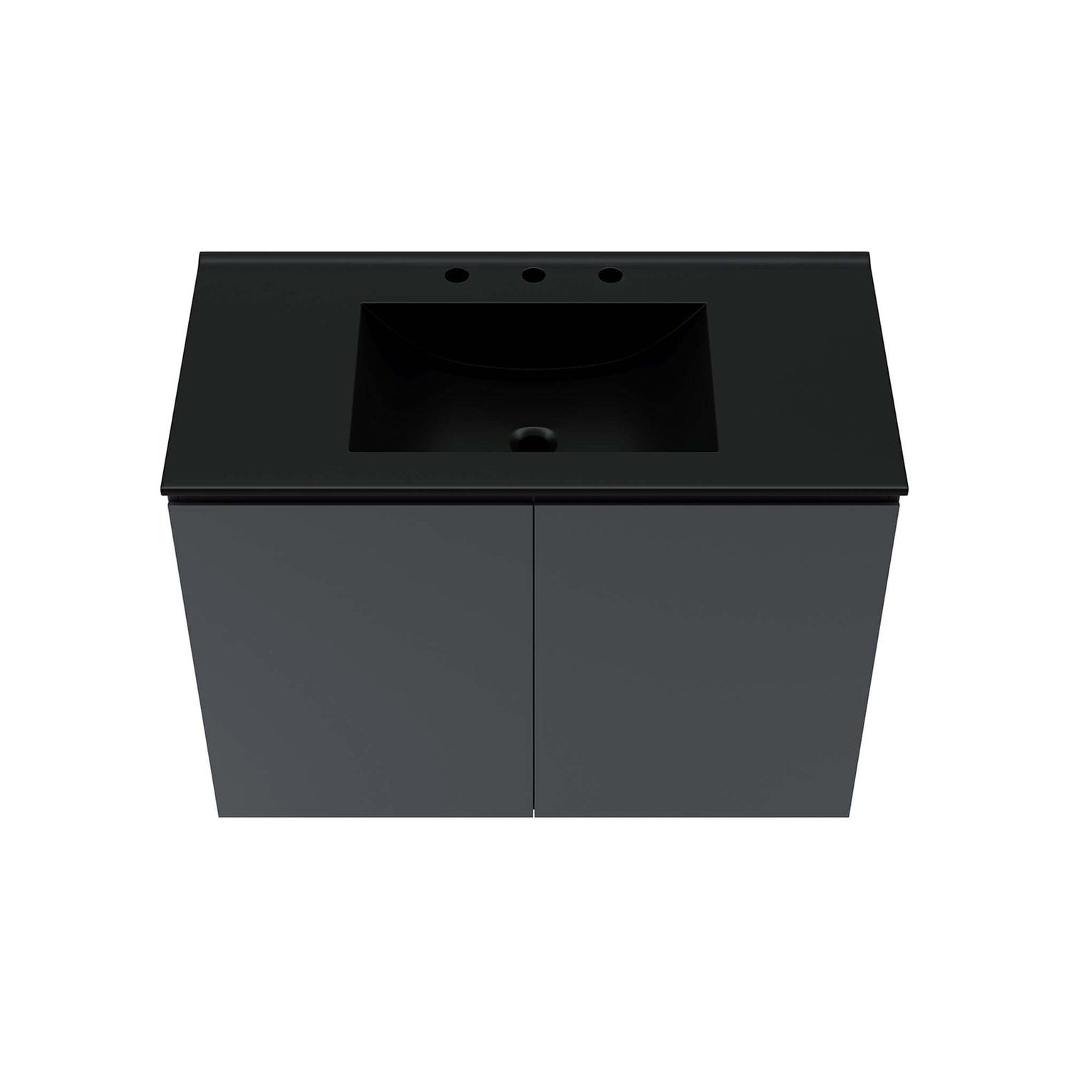 Bryn Wall-Mount Bathroom Vanity Basin Included by Modway