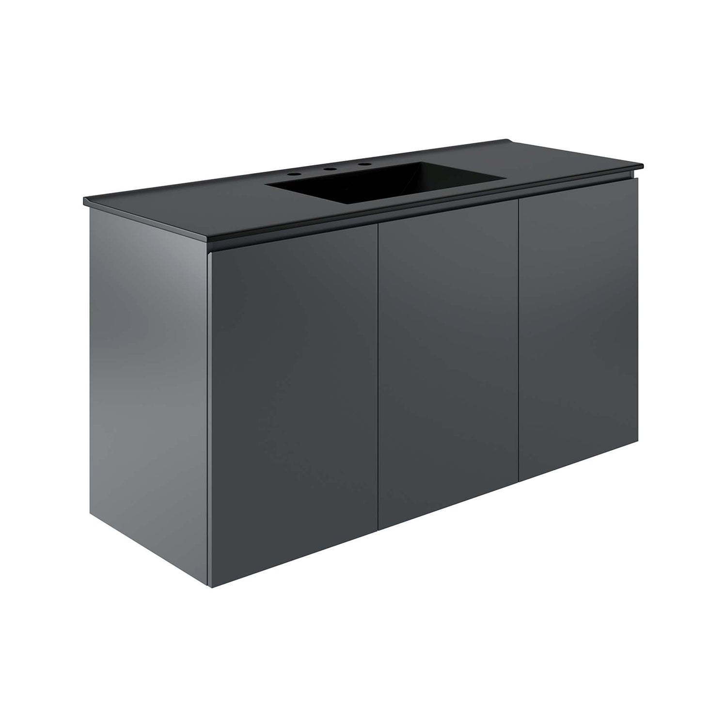 Gray Black / 48&quot; Single