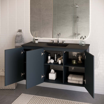 Bryn Wall-Mount Bathroom Vanity Basin Included by Modway