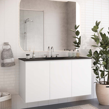 Bryn Wall-Mount Bathroom Vanity Basin Included by Modway