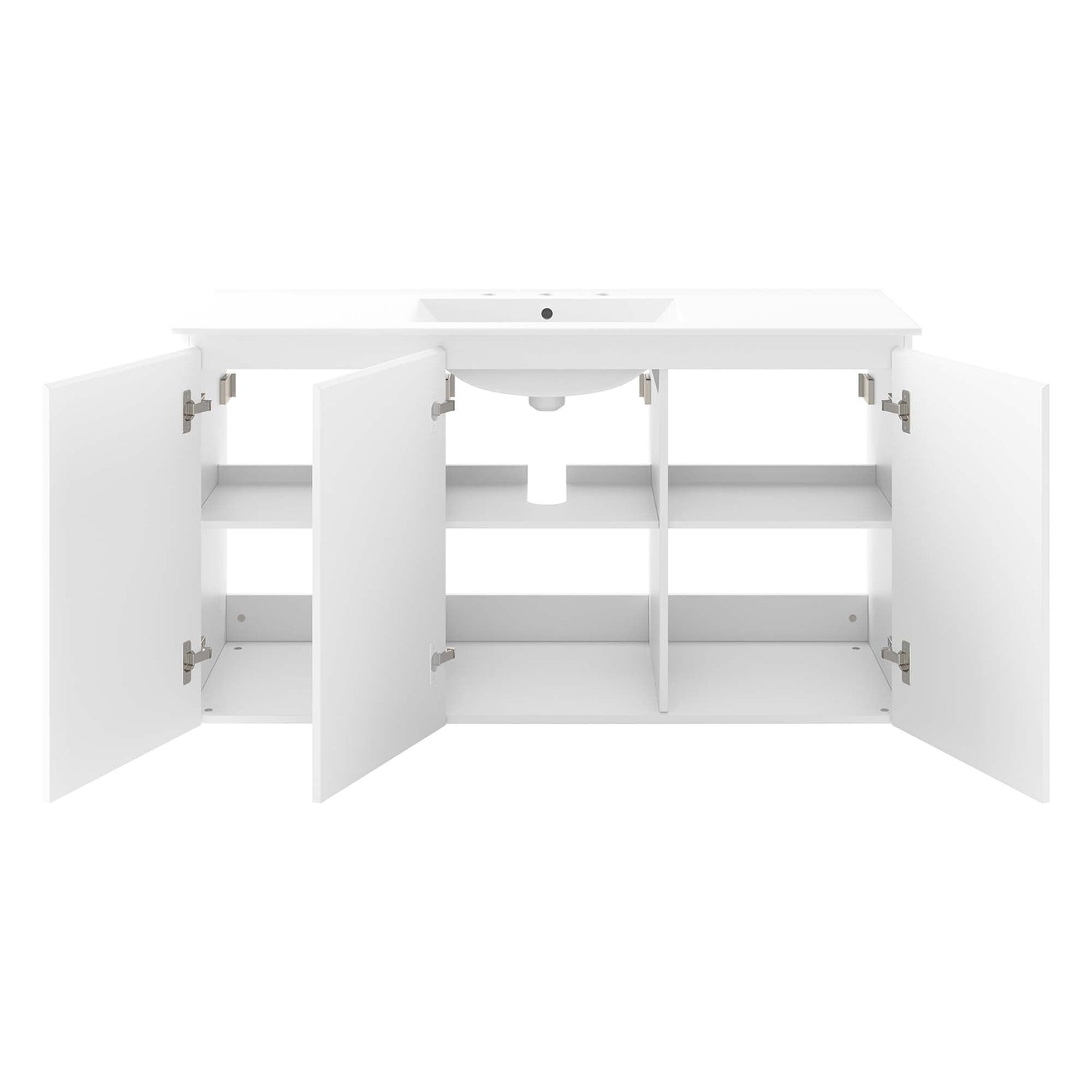 Bryn Wall-Mount Bathroom Vanity Basin Included by Modway