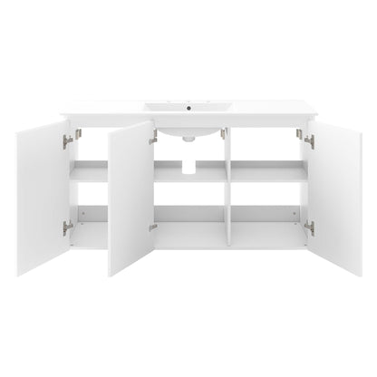Bryn Wall-Mount Bathroom Vanity Basin Included by Modway