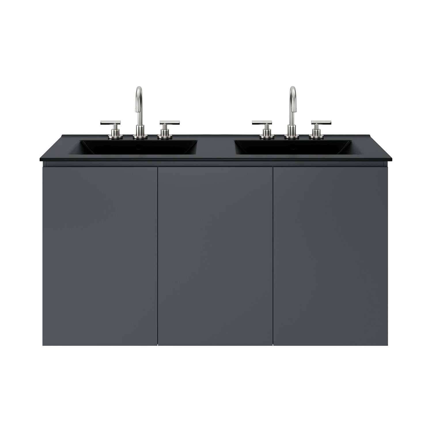 Bryn Wall-Mount Bathroom Vanity Basin Included by Modway