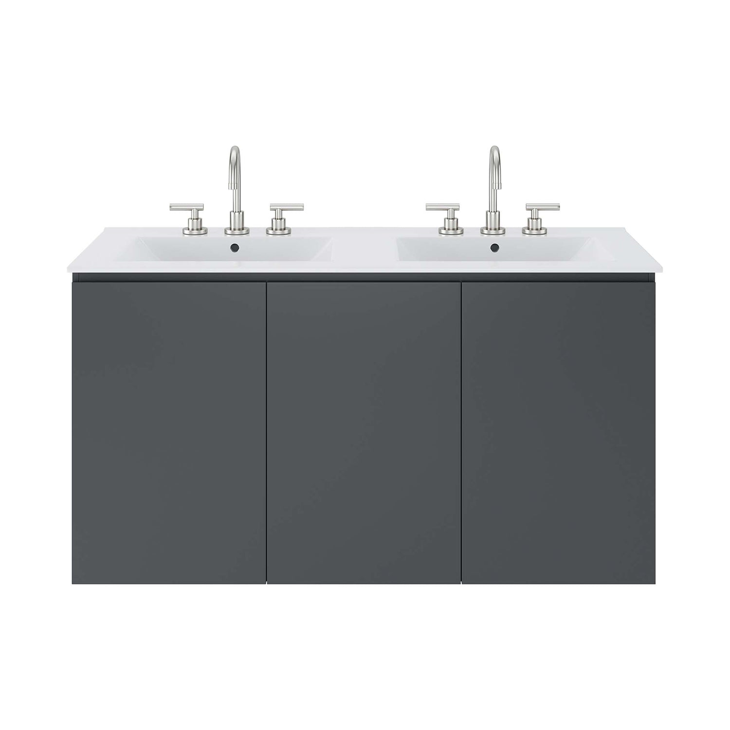 Bryn Wall-Mount Bathroom Vanity Basin Included by Modway