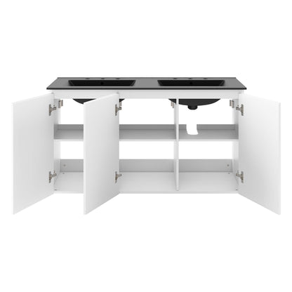 Bryn Wall-Mount Bathroom Vanity Basin Included by Modway