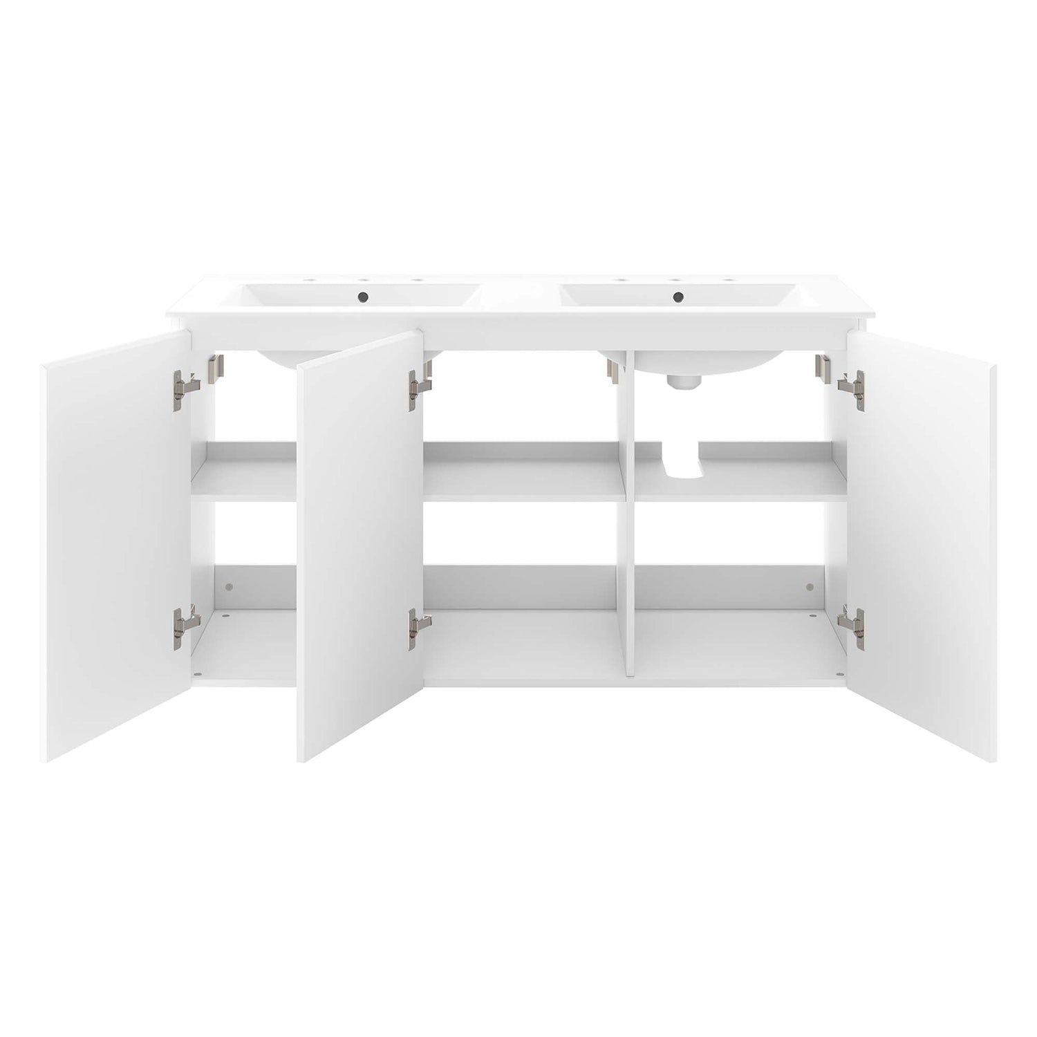 Bryn Wall-Mount Bathroom Vanity Basin Included by Modway