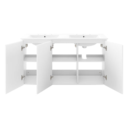 Bryn Wall-Mount Bathroom Vanity Basin Included by Modway