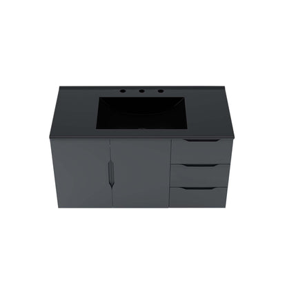 Vitality Bathroom Vanity Basin Included by Modway