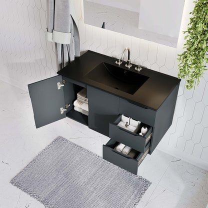 Vitality Bathroom Vanity Basin Included by Modway