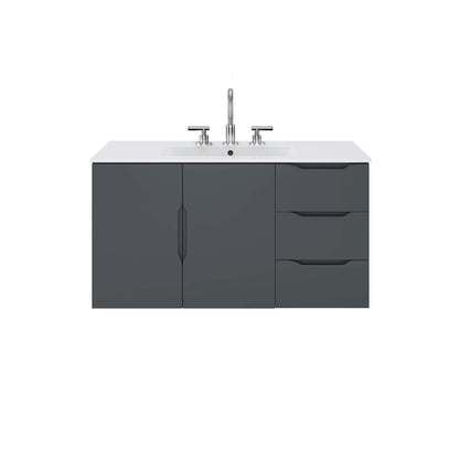 Vitality Bathroom Vanity Basin Included by Modway