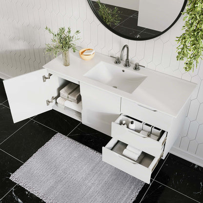 Vitality Bathroom Vanity Basin Included by Modway