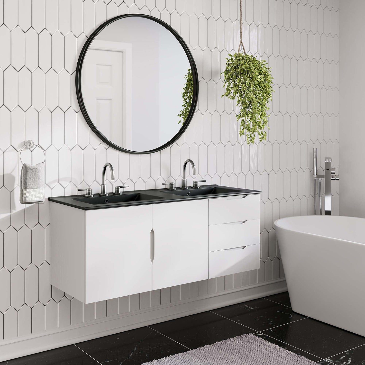 Vitality Bathroom Vanity Basin Included by Modway