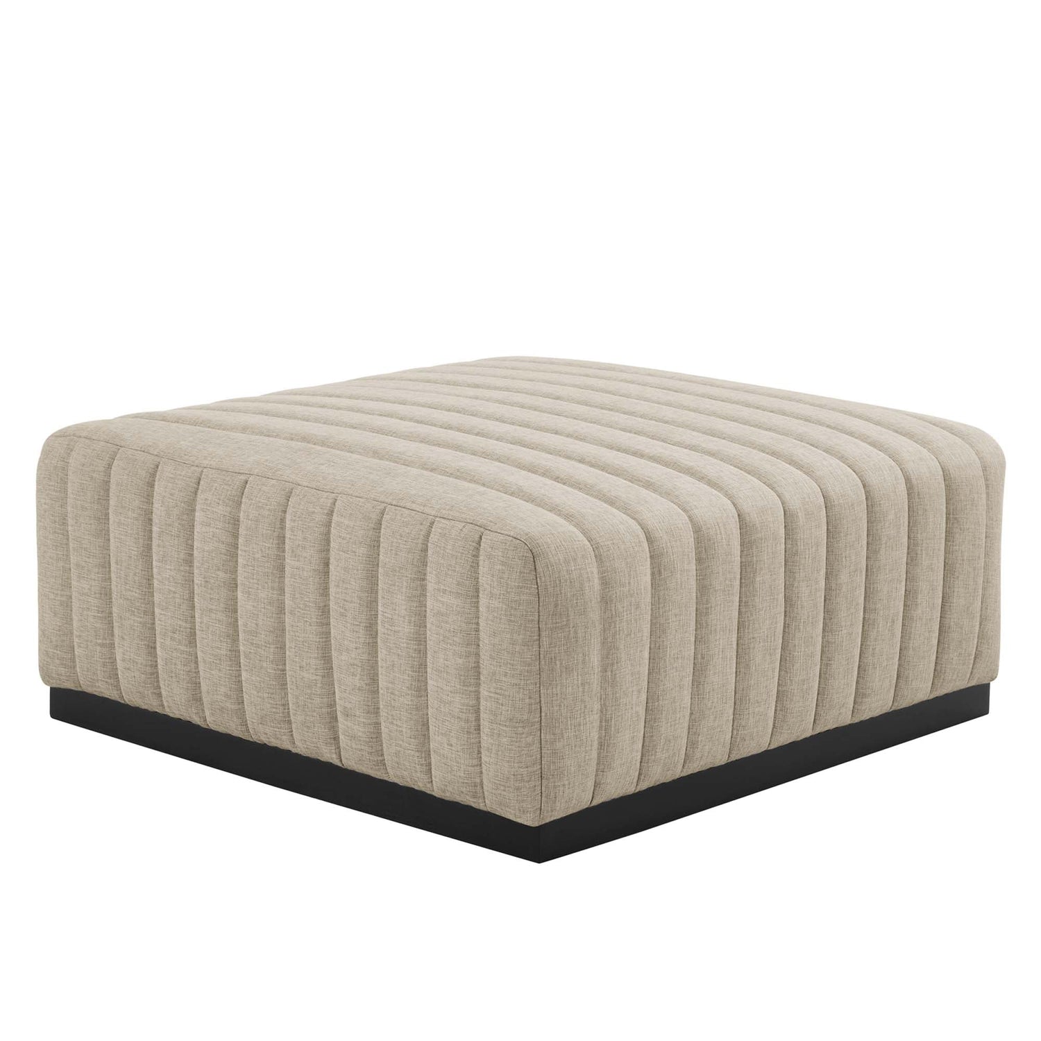 Conjure 5-Piece Channel Tufted Upholstered Fabric Sectional by Modway
