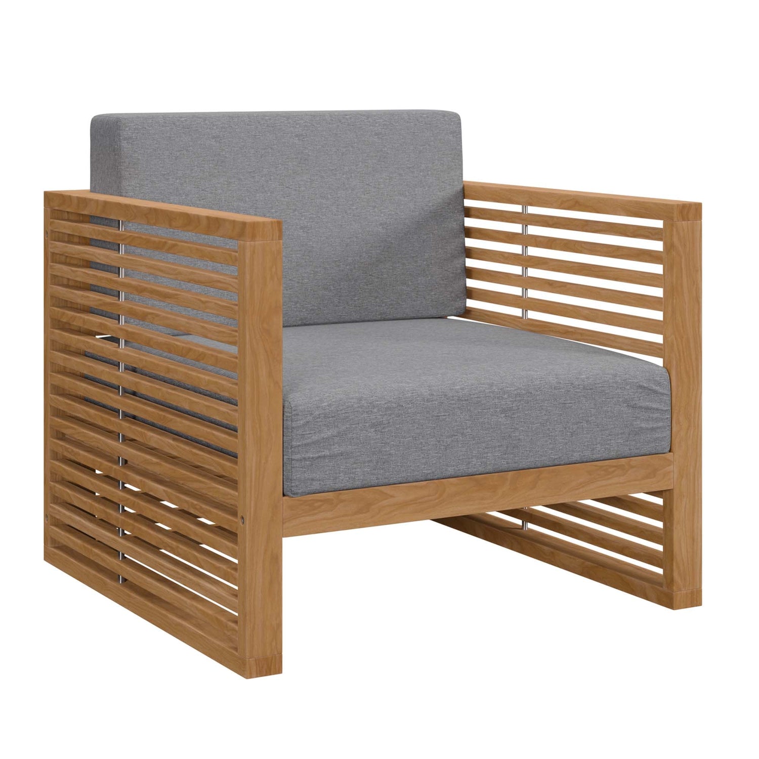 Carlsbad 	3-Piece Teak Wood Outdoor Patio Outdoor Patio Set by Modway