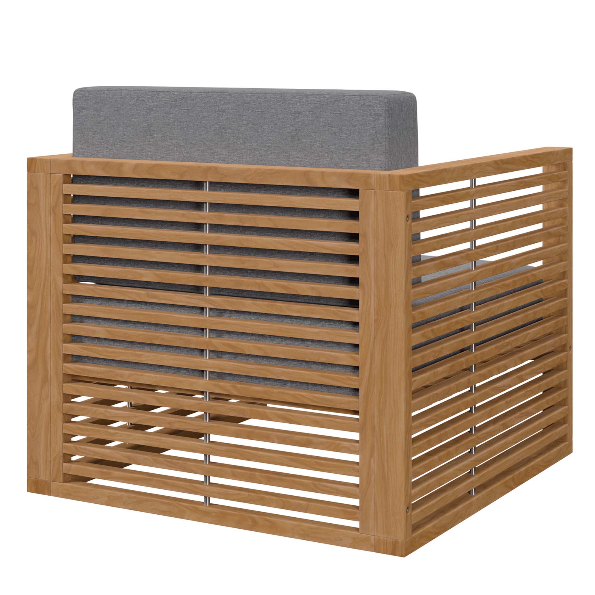 Carlsbad 	3-Piece Teak Wood Outdoor Patio Outdoor Patio Set by Modway