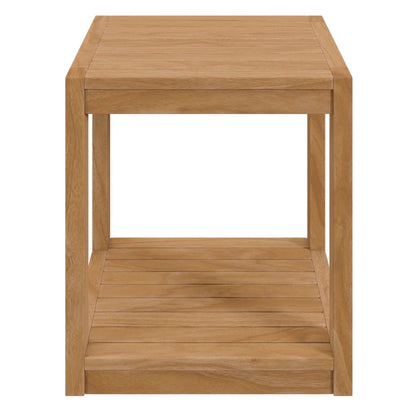 Carlsbad 	3-Piece Teak Wood Outdoor Patio Outdoor Patio Set by Modway