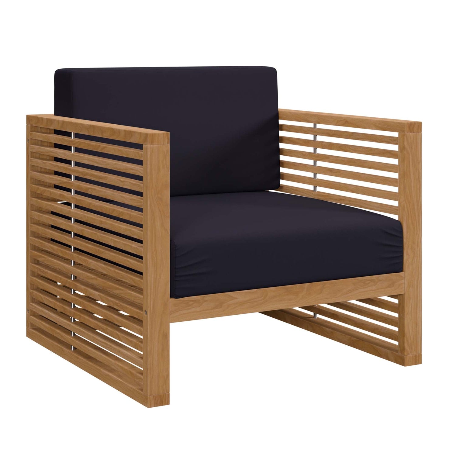 Carlsbad 	3-Piece Teak Wood Outdoor Patio Outdoor Patio Set by Modway