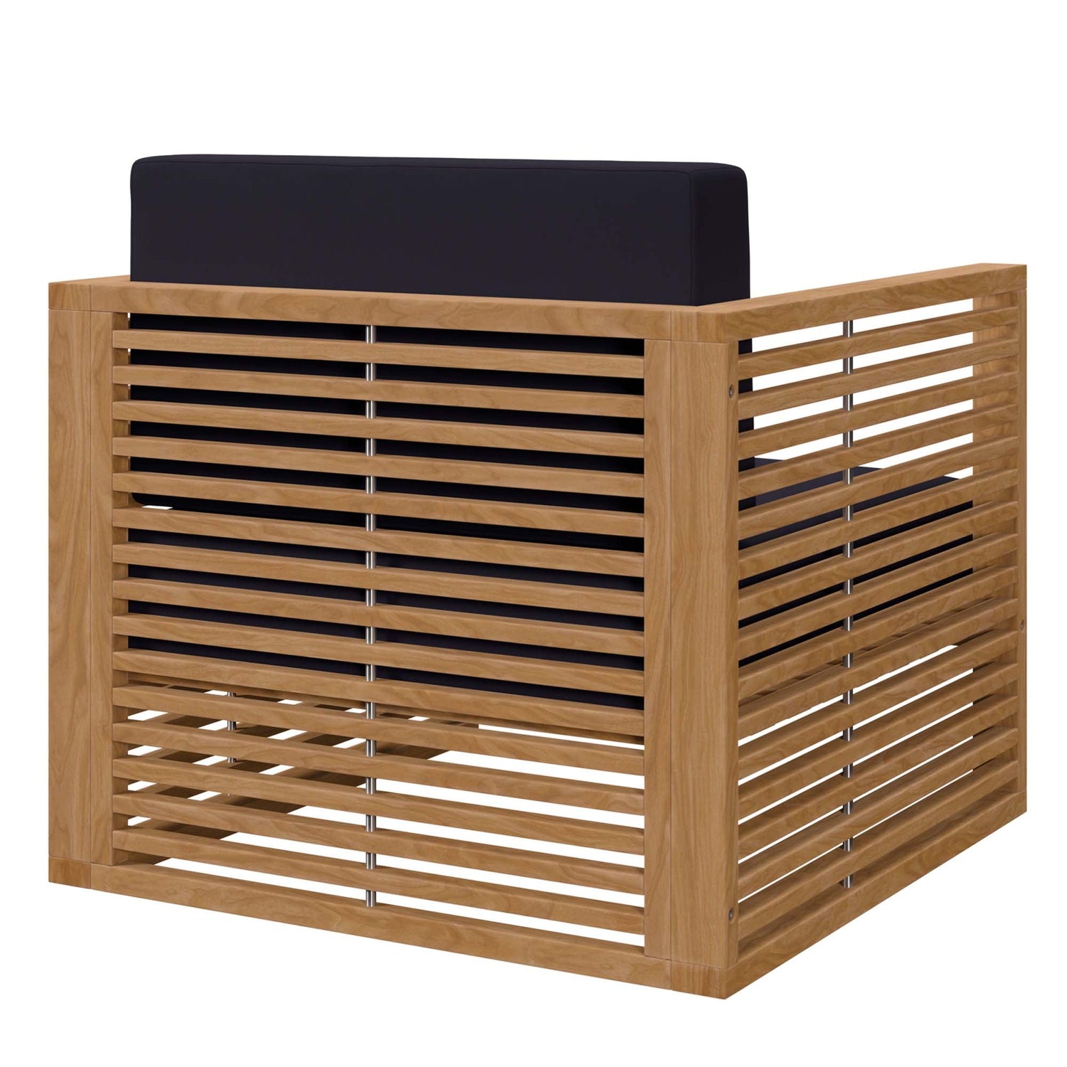 Carlsbad 	3-Piece Teak Wood Outdoor Patio Outdoor Patio Set by Modway