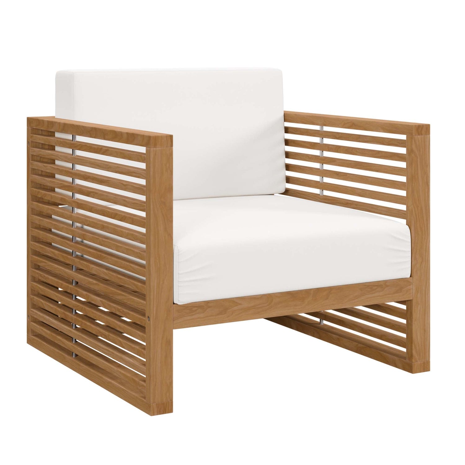 Carlsbad 	3-Piece Teak Wood Outdoor Patio Outdoor Patio Set by Modway