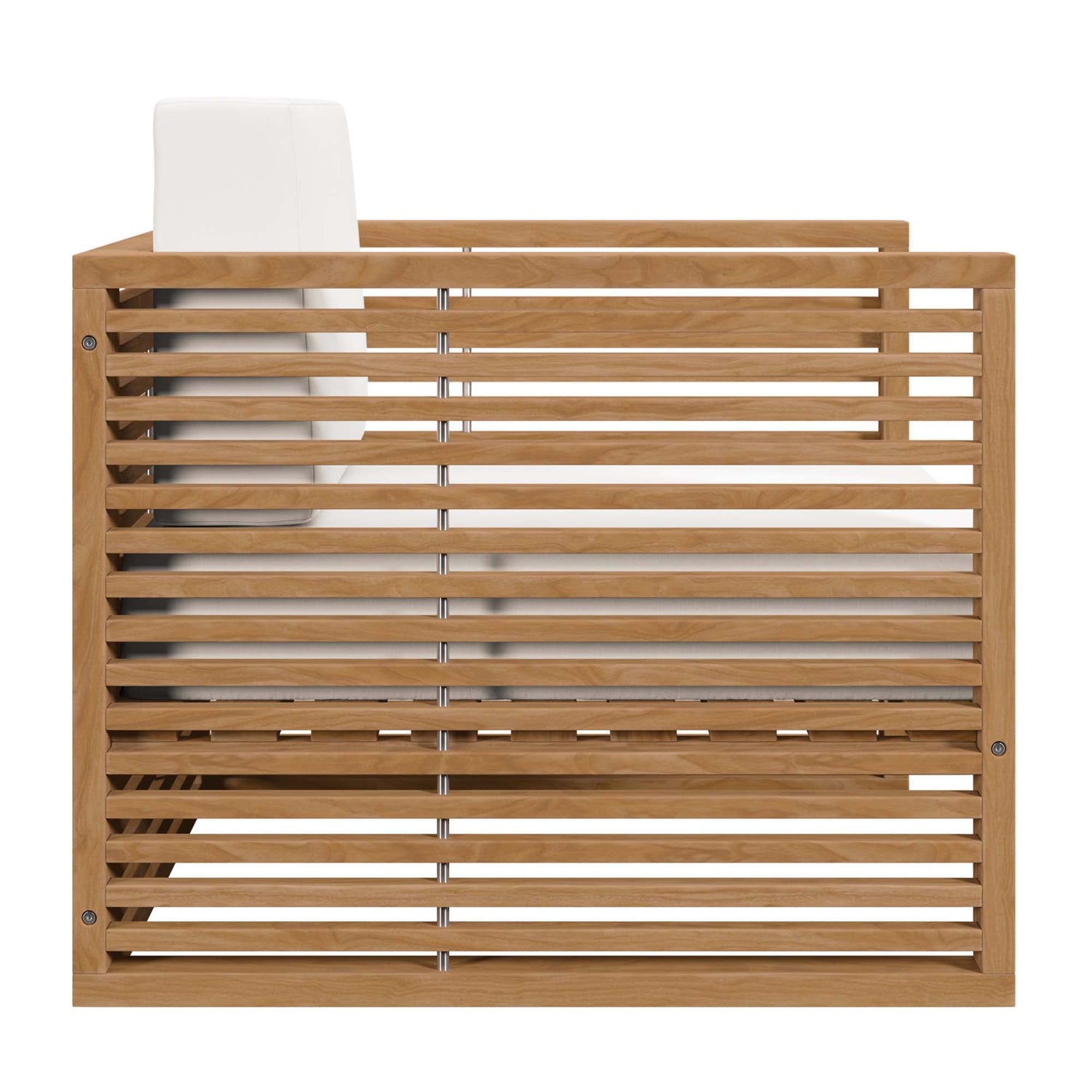 Carlsbad 	3-Piece Teak Wood Outdoor Patio Outdoor Patio Set by Modway