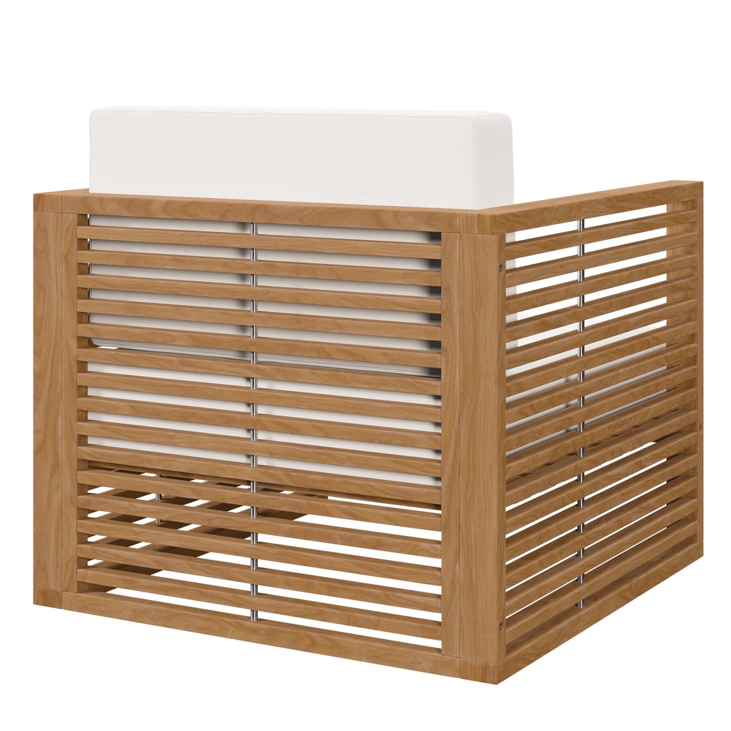 Carlsbad 	3-Piece Teak Wood Outdoor Patio Outdoor Patio Set by Modway