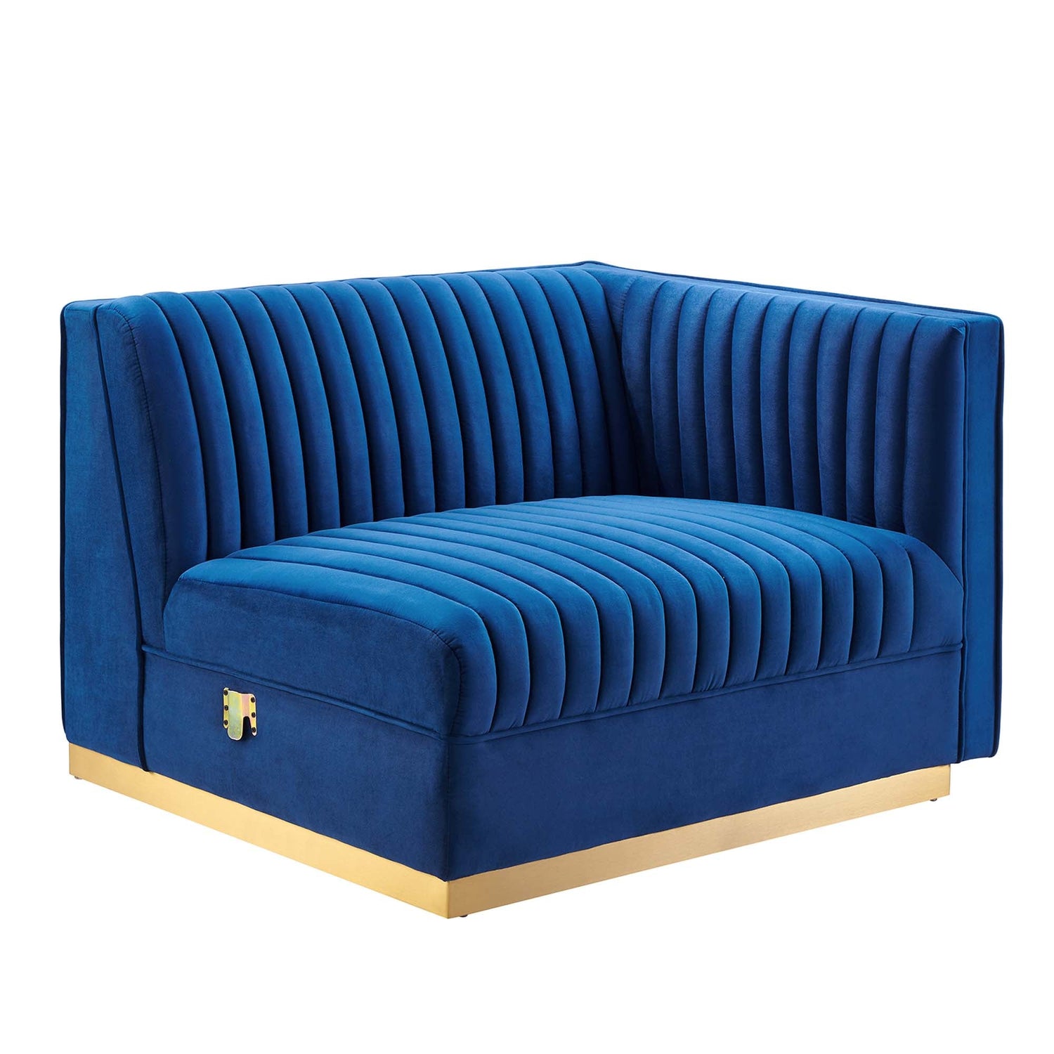 Sanguine Channel Tufted Performance Velvet 6-Piece Modular Sectional Sofa by Modway