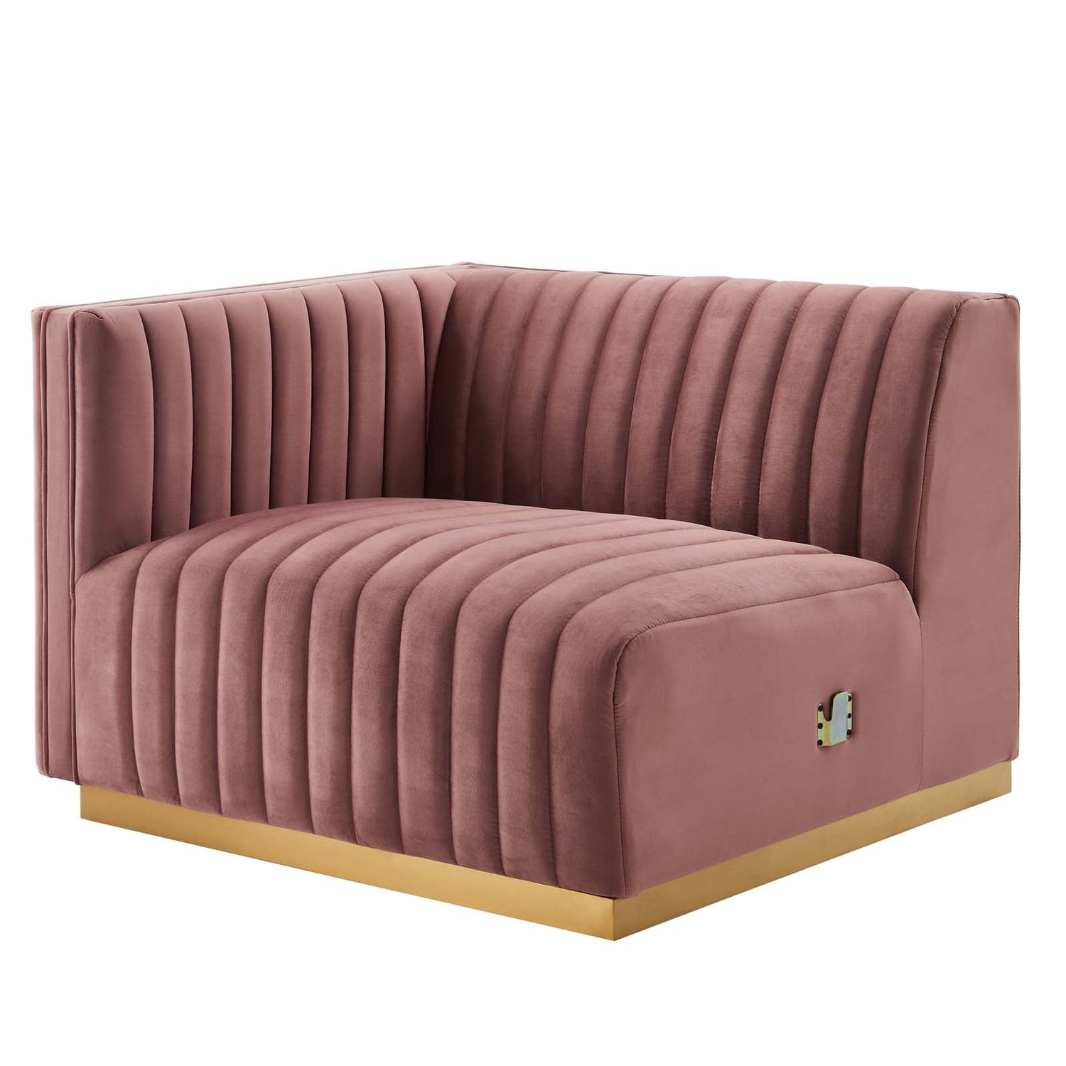 Conjure Channel Tufted Performance Velvet Loveseat By HouseBean