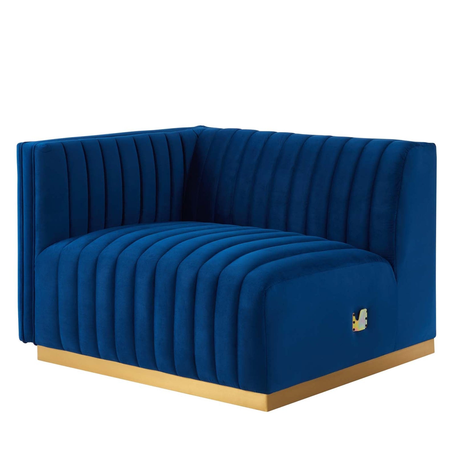 Conjure Channel Tufted Performance Velvet Loveseat By HouseBean