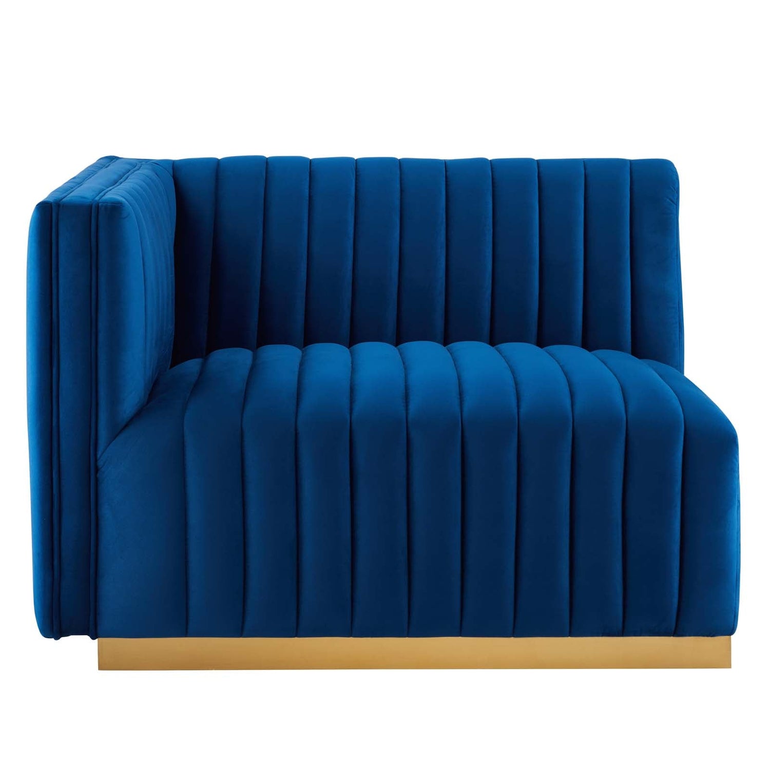 Conjure Channel Tufted Performance Velvet Loveseat By HouseBean