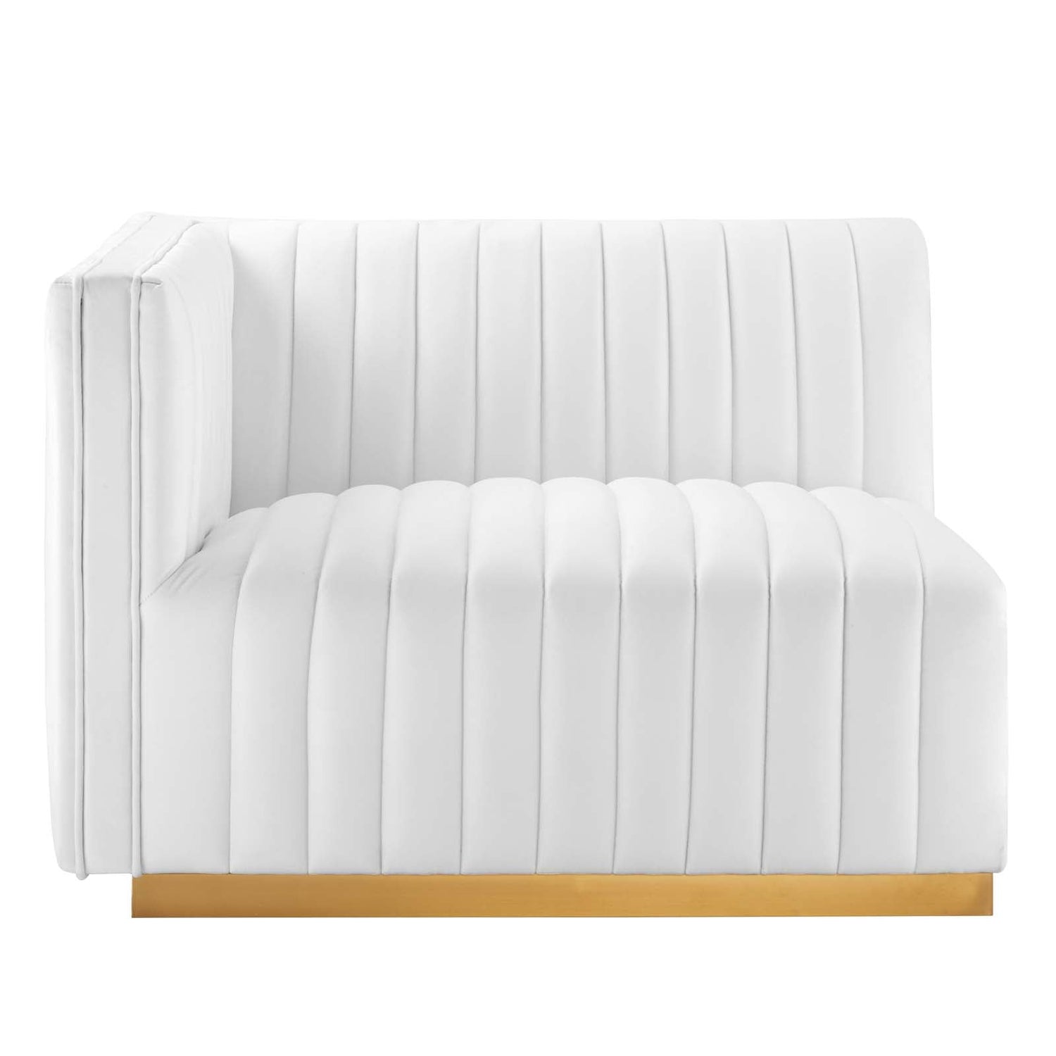 Conjure Channel Tufted Performance Velvet Loveseat By HouseBean