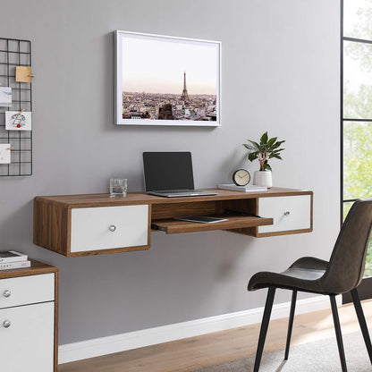 Transmit 60&quot; Wall Mount Wood Office Desk By HouseBean