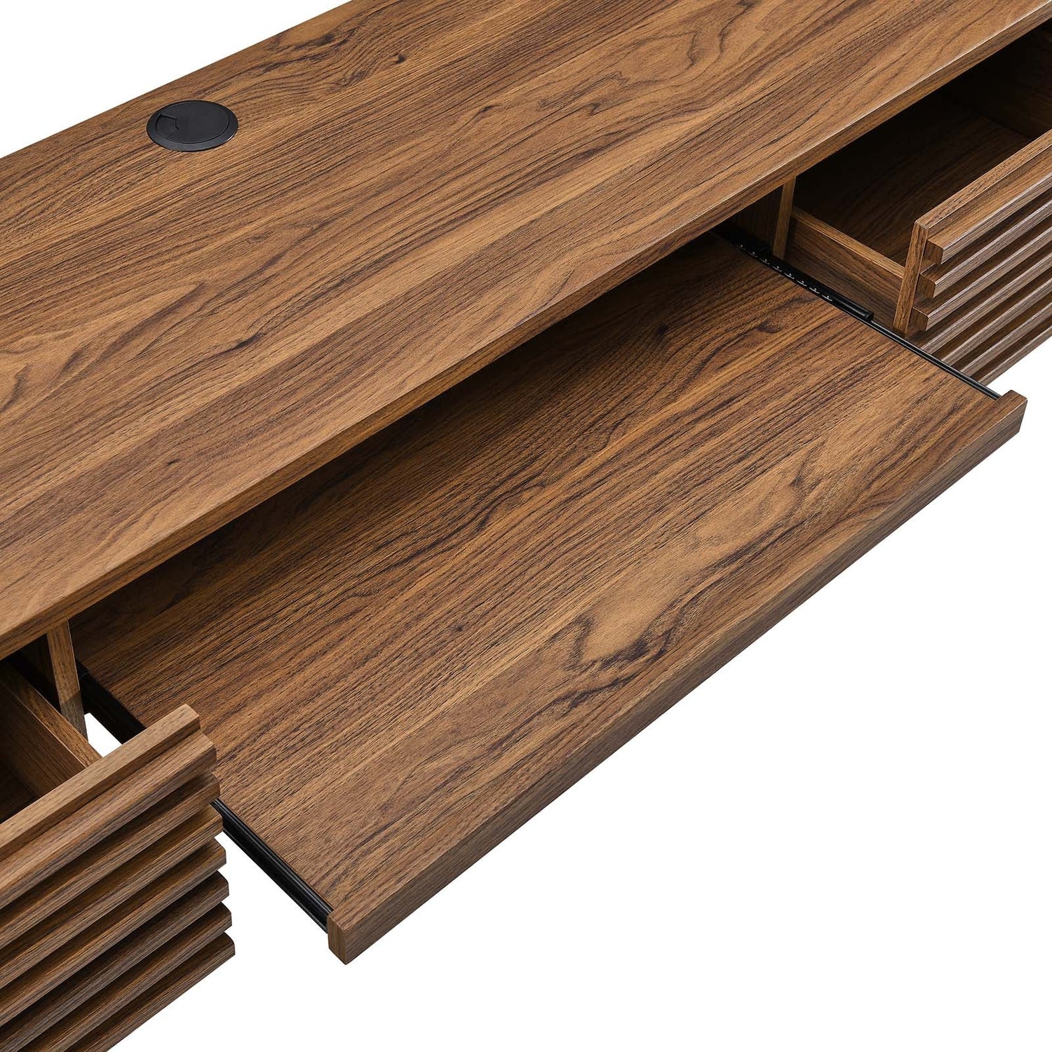 Render Wall Mount Wood Office Desk By HouseBean