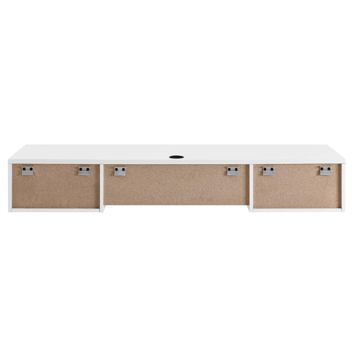 Render Wall Mount Wood Office Desk By HouseBean