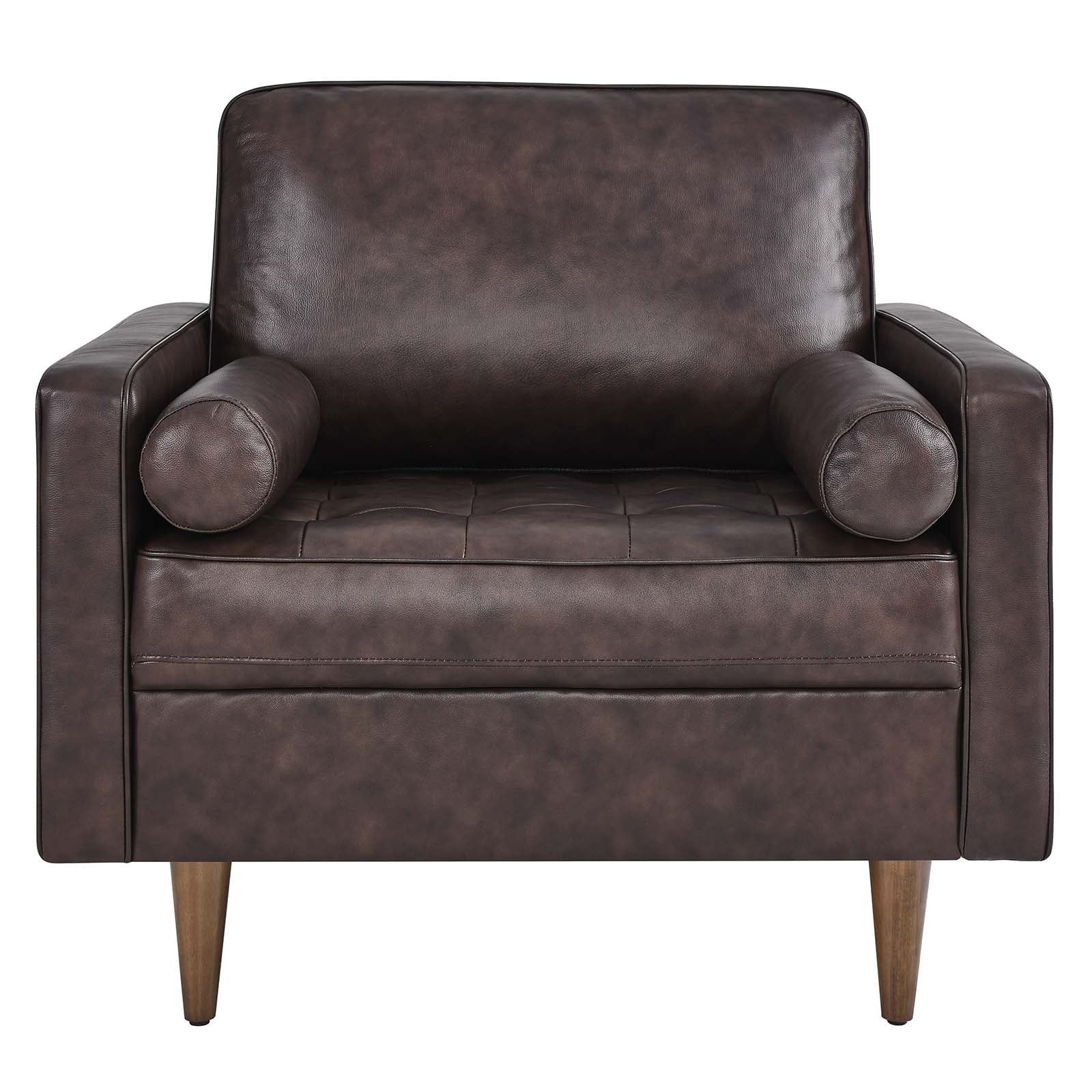 Valour Leather Armchair By HouseBean