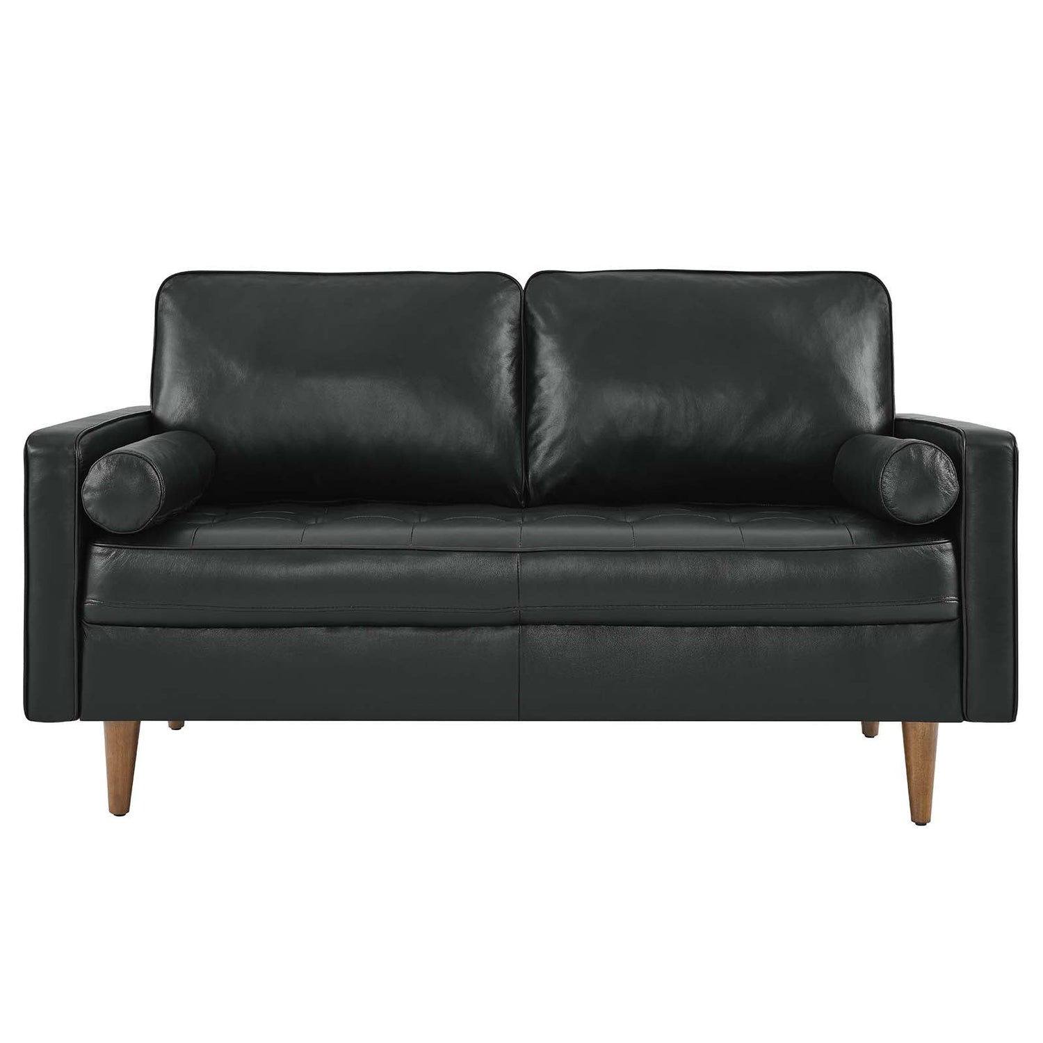 Valour Leather Loveseat By HouseBean