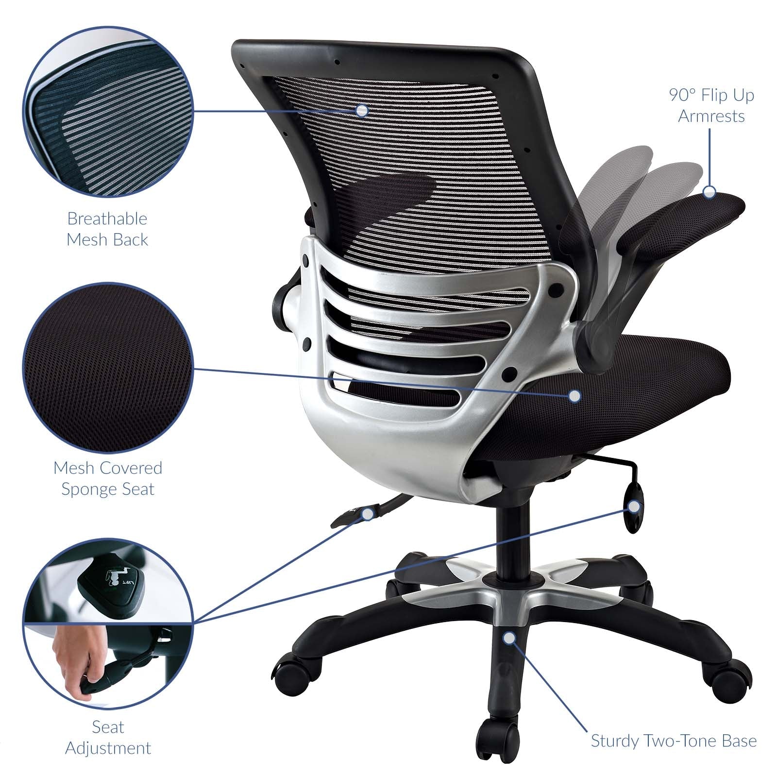 Edge Mesh Office Chair By HouseBean