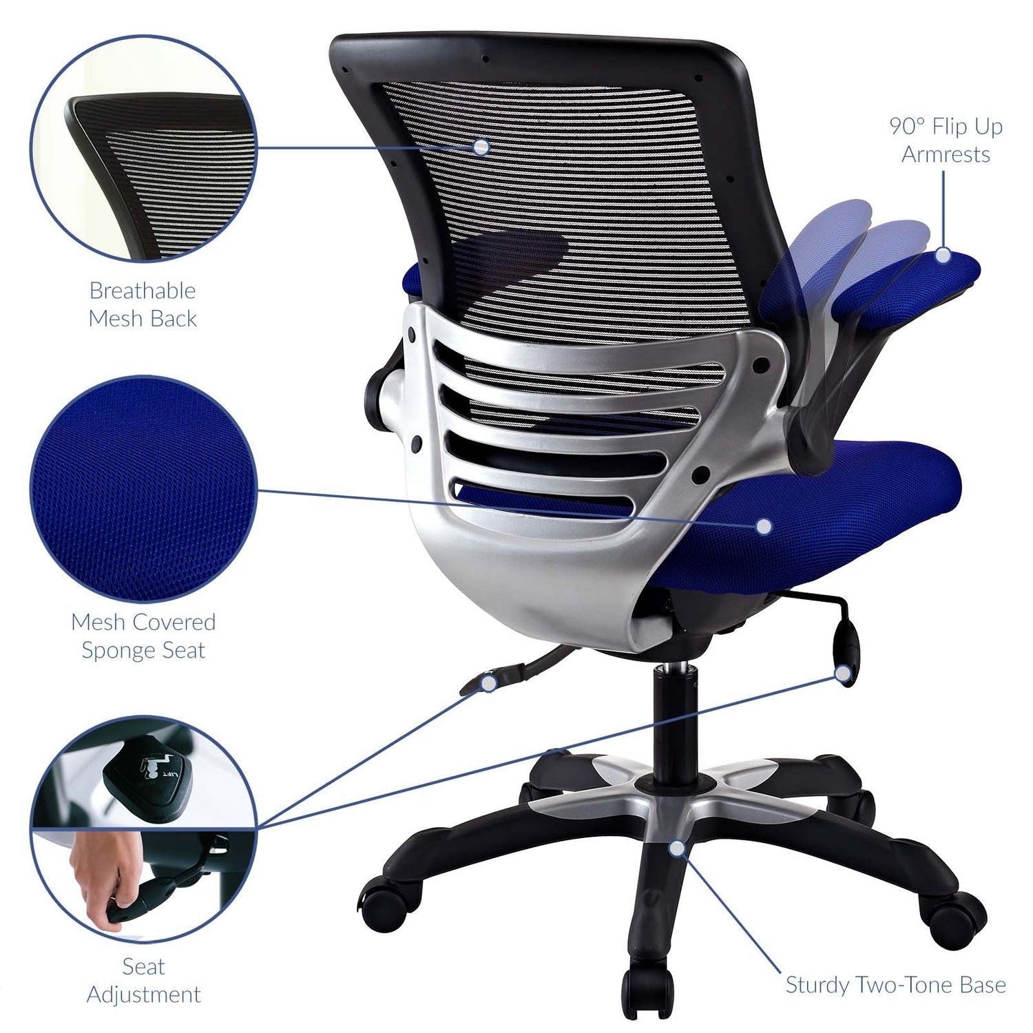 Edge Mesh Office Chair By HouseBean