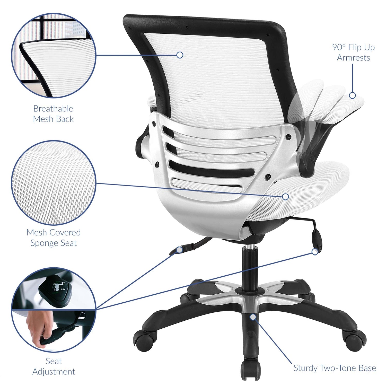 Edge Mesh Office Chair by Modway