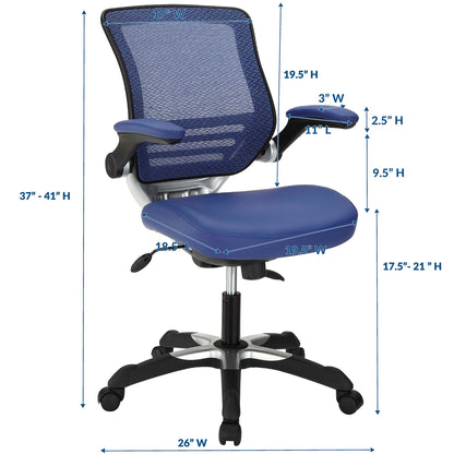 Edge Vinyl Office Chair by Modway