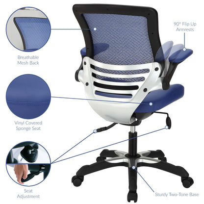 Edge Vinyl Office Chair by Modway