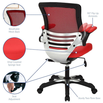 Edge Vinyl Office Chair By HouseBean