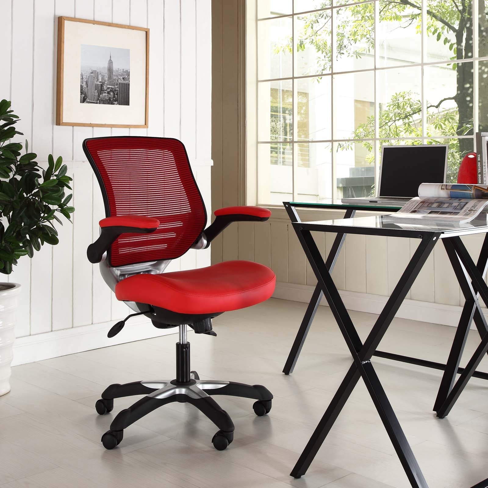 Edge Vinyl Office Chair By HouseBean