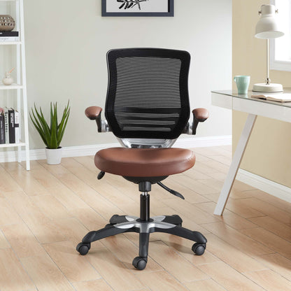 Edge Vinyl Office Chair by Modway