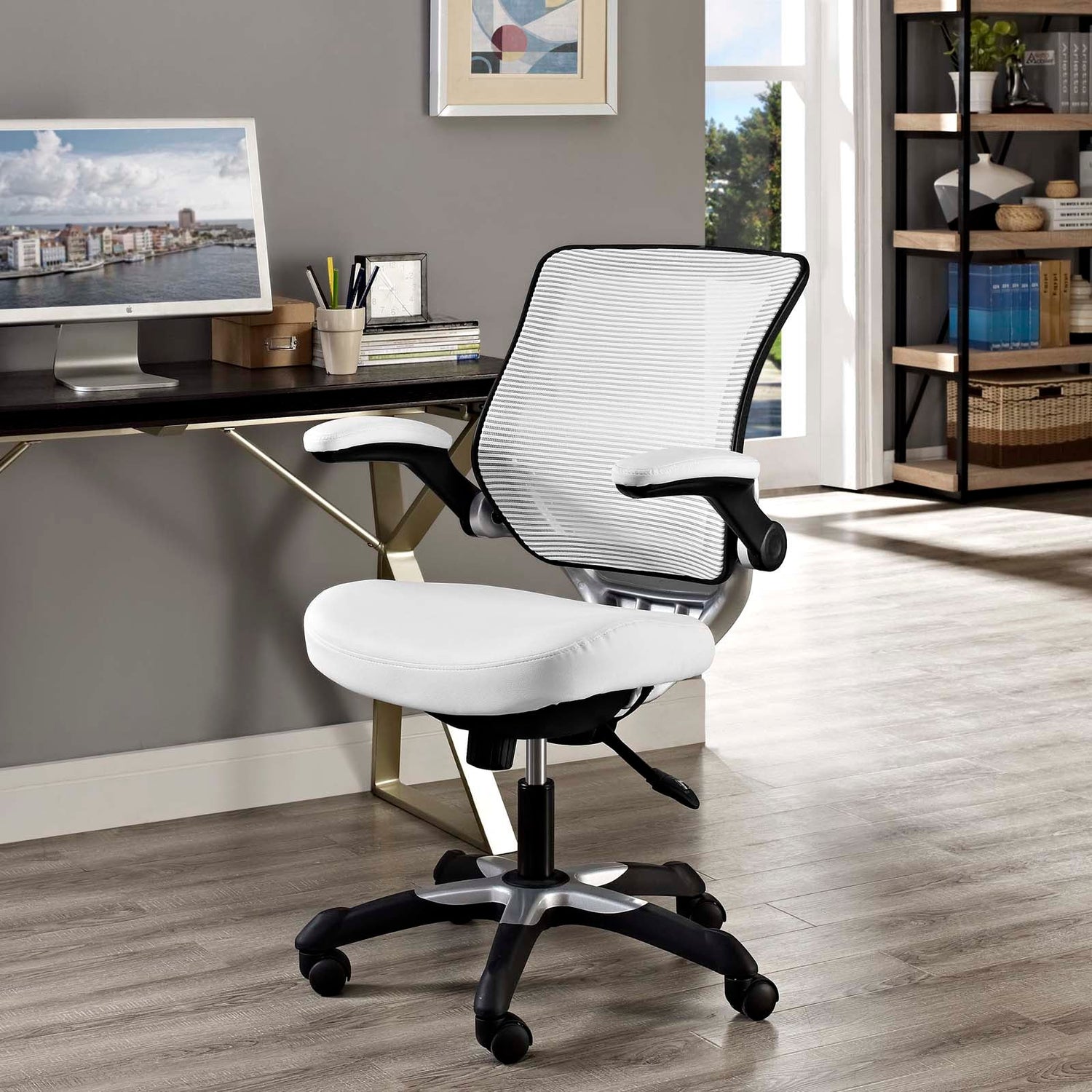 Edge Vinyl Office Chair By HouseBean